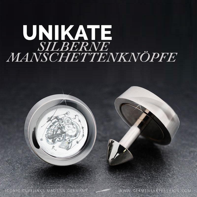 Unikat-Manschettenknöpfe mit...