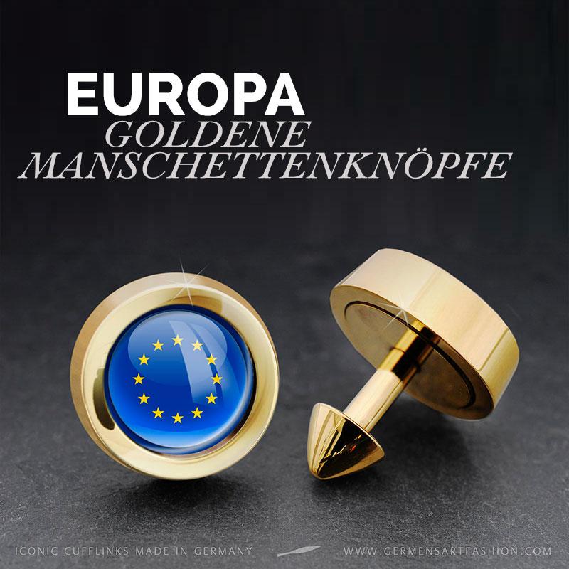 Goldene Manschettenknöpfe...