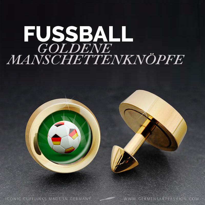 goldener Manschettenknopf...
