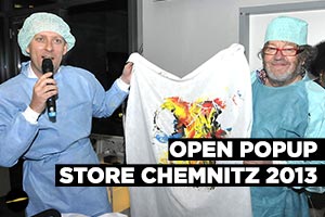 Erffnung des GERMENS Popup Stores in Chemnitz 2013