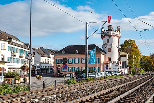Der Adlerturm in Rdesheim am Rhein