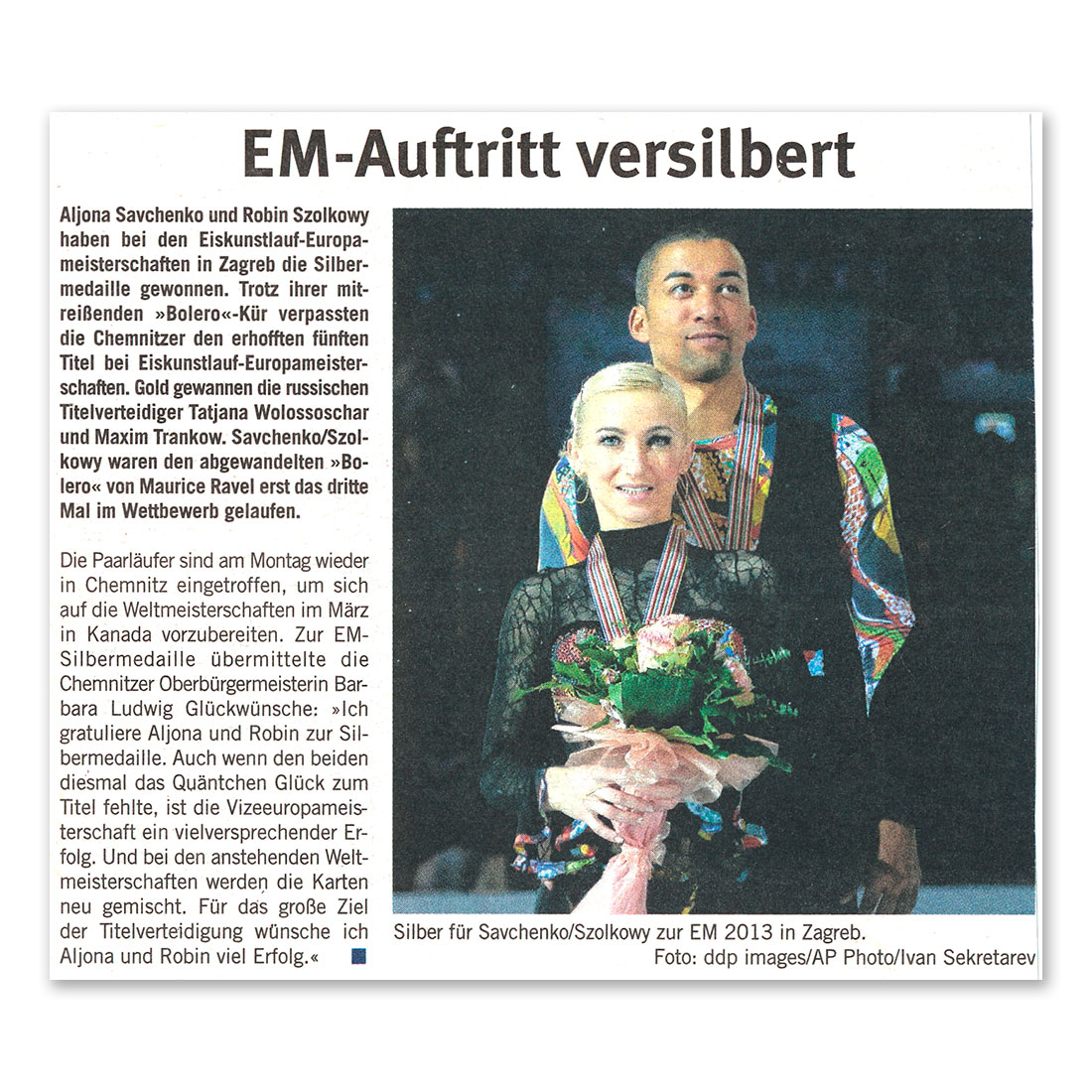 GERMENS artfashion - Amtsblatt Chemnitz - 2014
