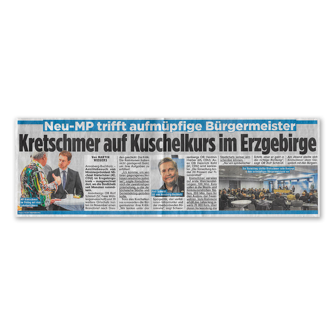 GERMENS artfashion - BILD Zeitung Chemnitz - 06.02.2018
