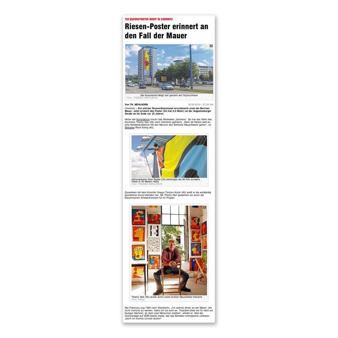 GERMENS artfashion - BILD Online - 18.06.2014