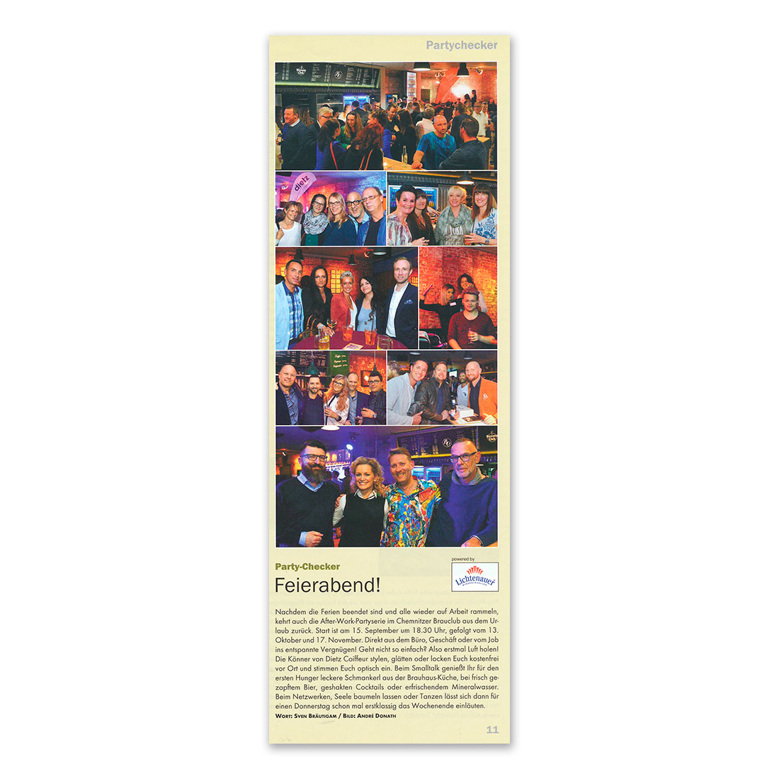 GERMENS artfashion - BLITZ Magazin Chemnitz - August 2016