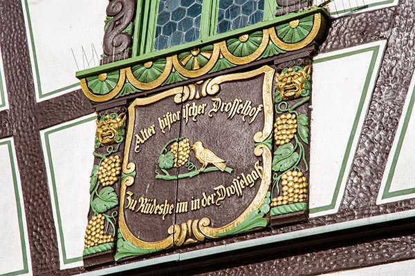 Drosselhof auf der Drosselgasse in Rdesheim am Rhein