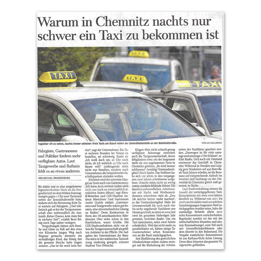 GERMENS artfashion - Freie Presse - 14.06.2019