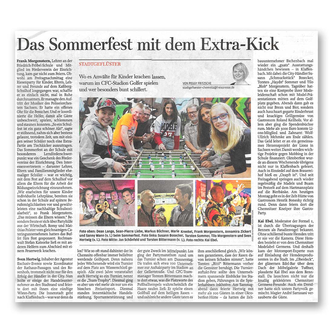 GERMENS artfashion - Freie Presse Chemnitz - 16.09.2019