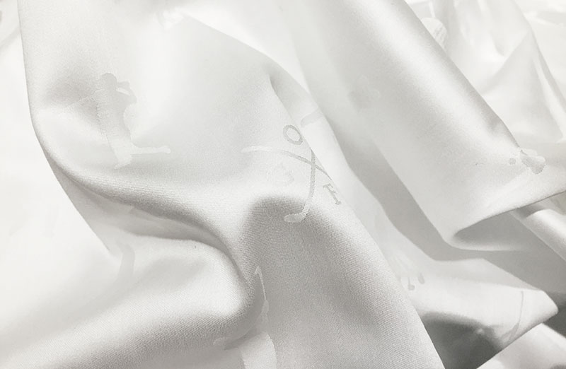 GERMENS Baumwollstoff jacquardgewebt Made in Sachsen