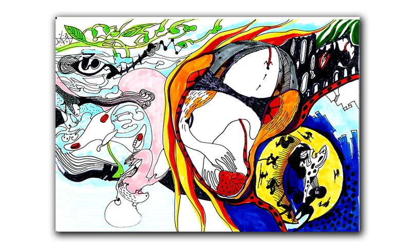 Original GERMENS Artwork JING JONG