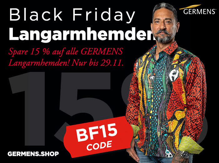 GERMENS® Black Friday - Long sleeve shirts