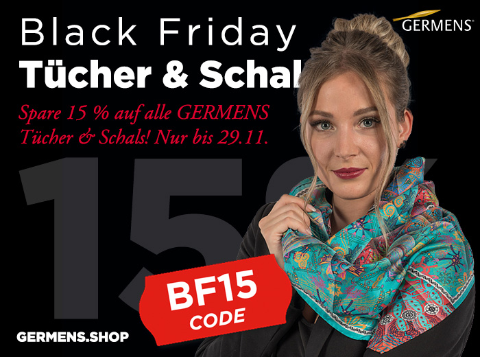 GERMENS Black Friday scarves & shawls
