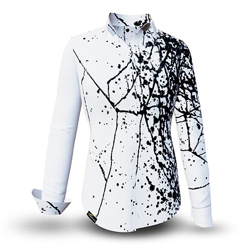 GERMENS Blouse SCHWARMABWEICHLER WEISS (220-1)