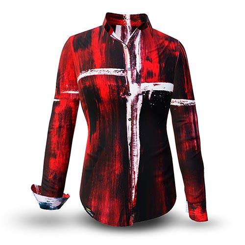 GERMENS Blouse WHITE CROSS (265)