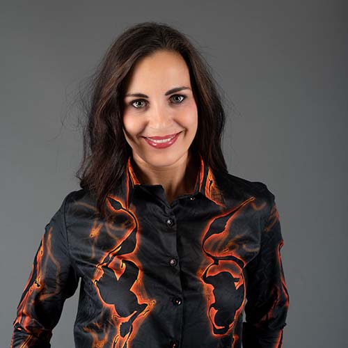 Original GERMENS Bluse LAVA