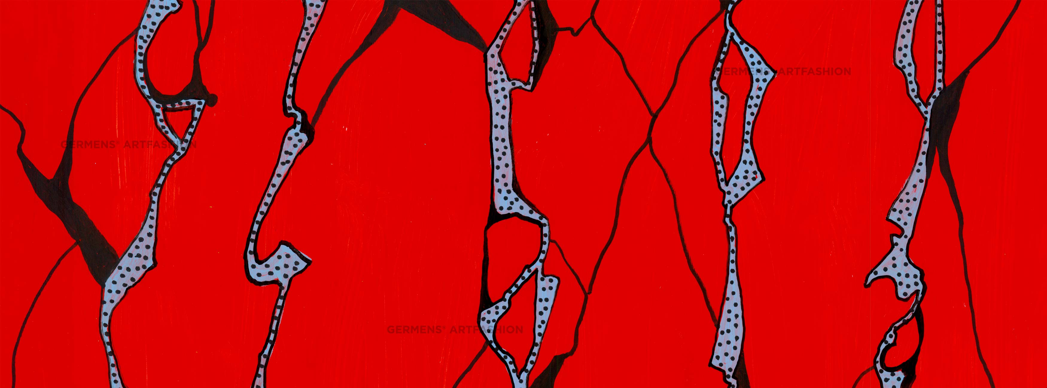 Detail GERMENS Design ROTER FELS (240)