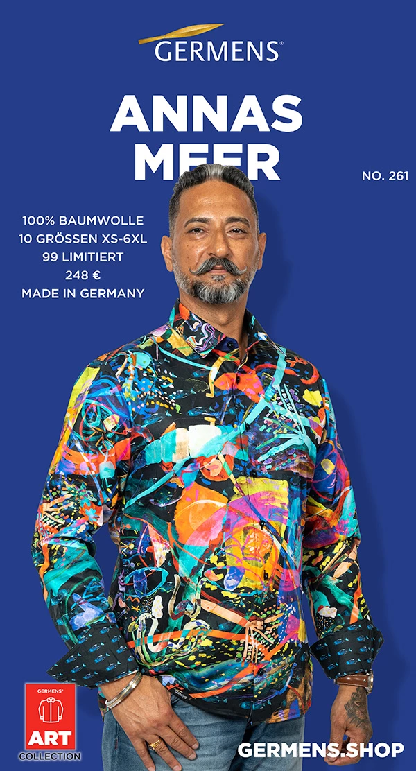 GERMENS Long-sleeved shirt "ANNAS MEER"