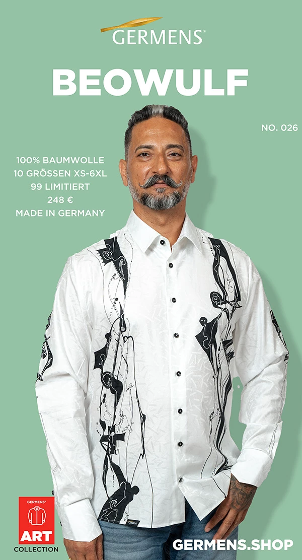 GERMENS Long-sleeved shirt "BEOWULF"