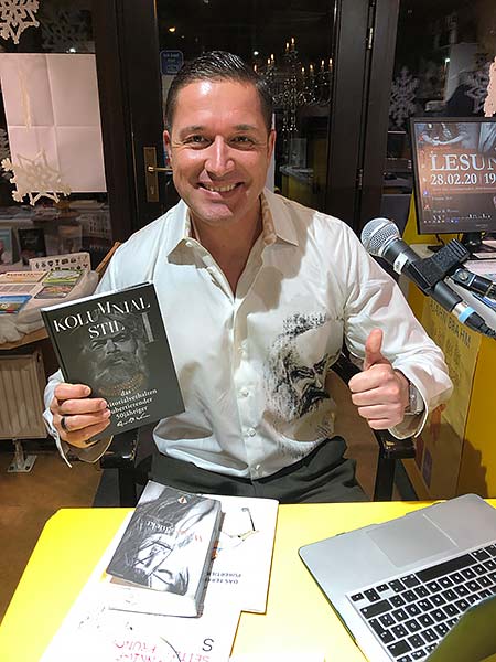 GERMENS Book author outfit Ren B. Werner