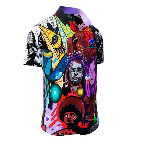 GERMENS Short-sleeved shirt CONTRA BANNED (236)