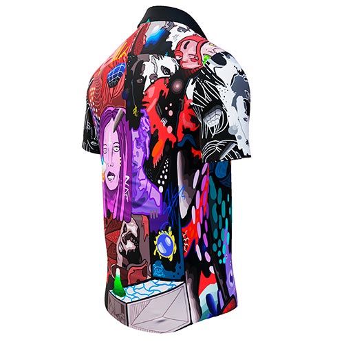 GERMENS Short-sleeved shirt CONTRA BANNED (236)