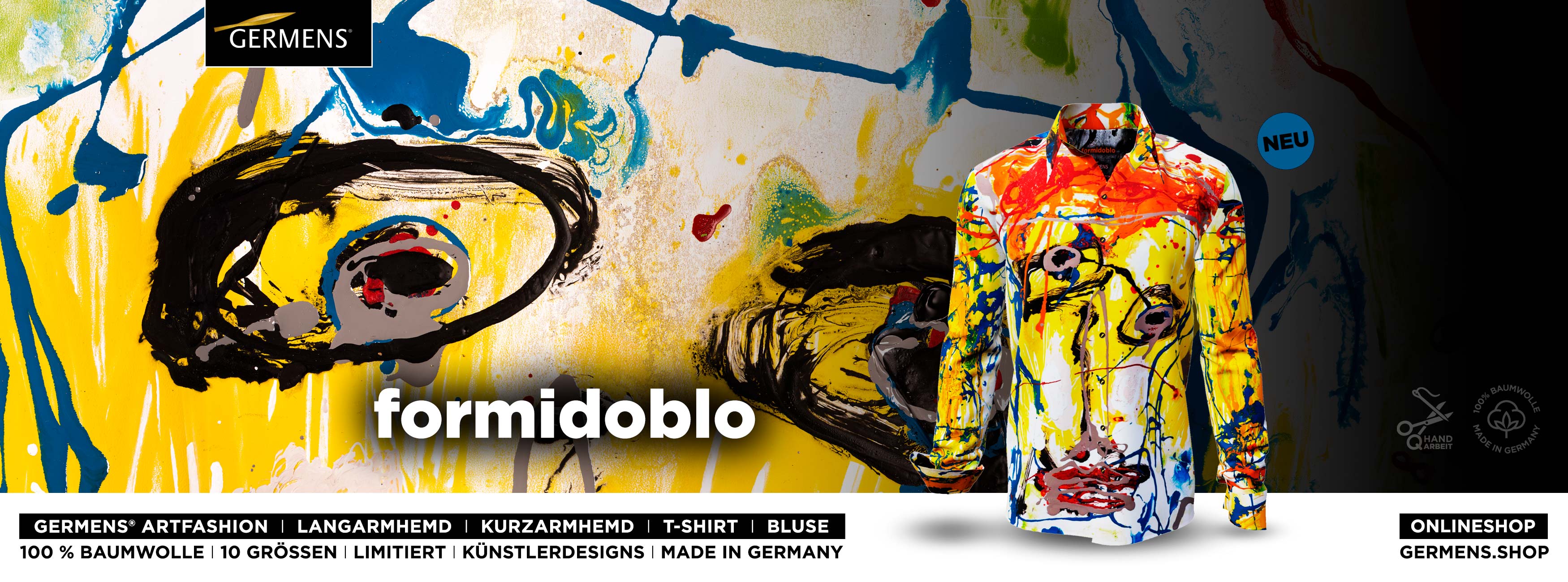 GERMENS® Design FORMIDOBLO (255) Shirts - Blouses - T-shirts