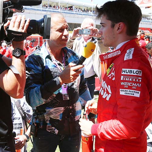 GERMENS Hemd PLUS getragen von Formel 1 Moderator Kai Ebel
