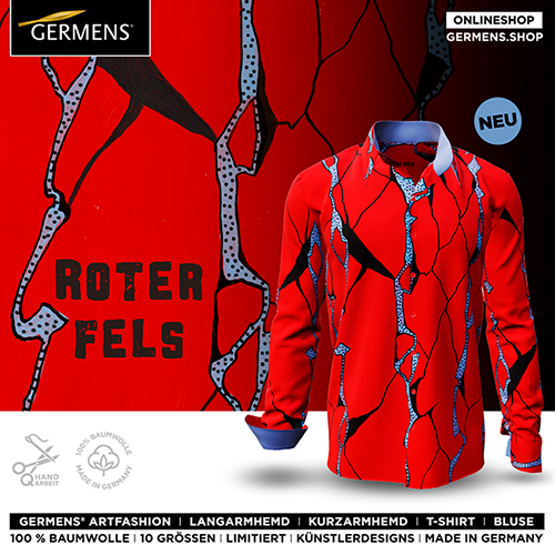 GERMENS-Design ROTER FELS