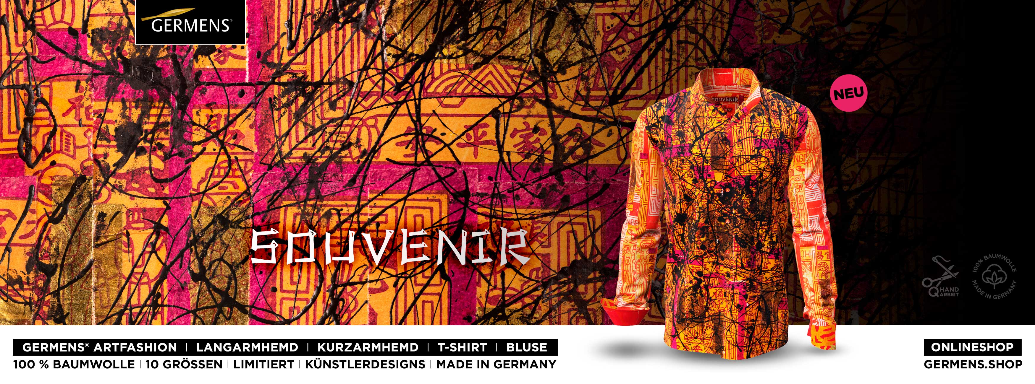 GERMENS® Design SOUVENIR (254) Shirts - Blouses - T-shirts