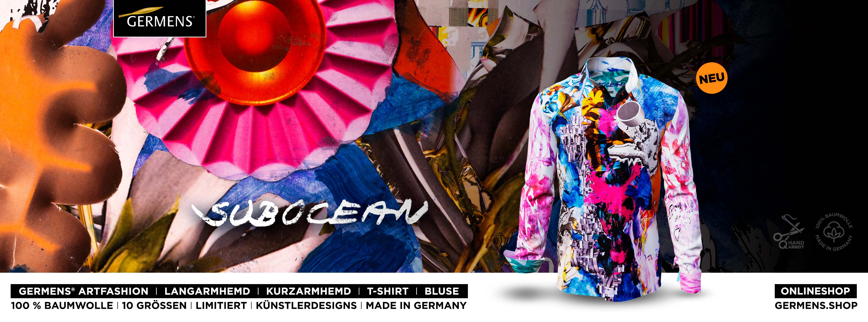 GERMENS Design SUBOCEAN (223) Shirts - Blouses - T-shirts