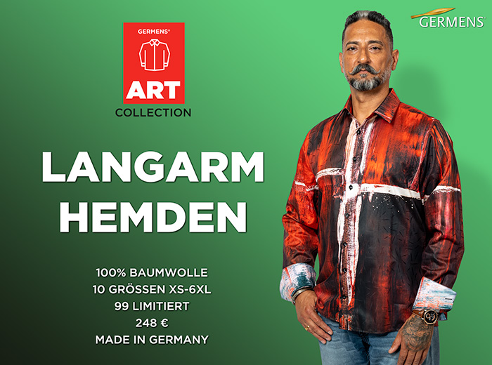 GERMENS Long sleeve shirts ART Collection