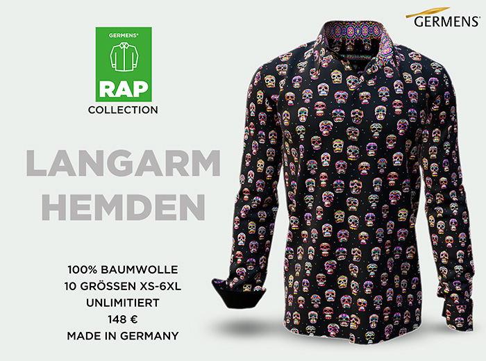GERMENS Long sleeve shirts RAP Collection