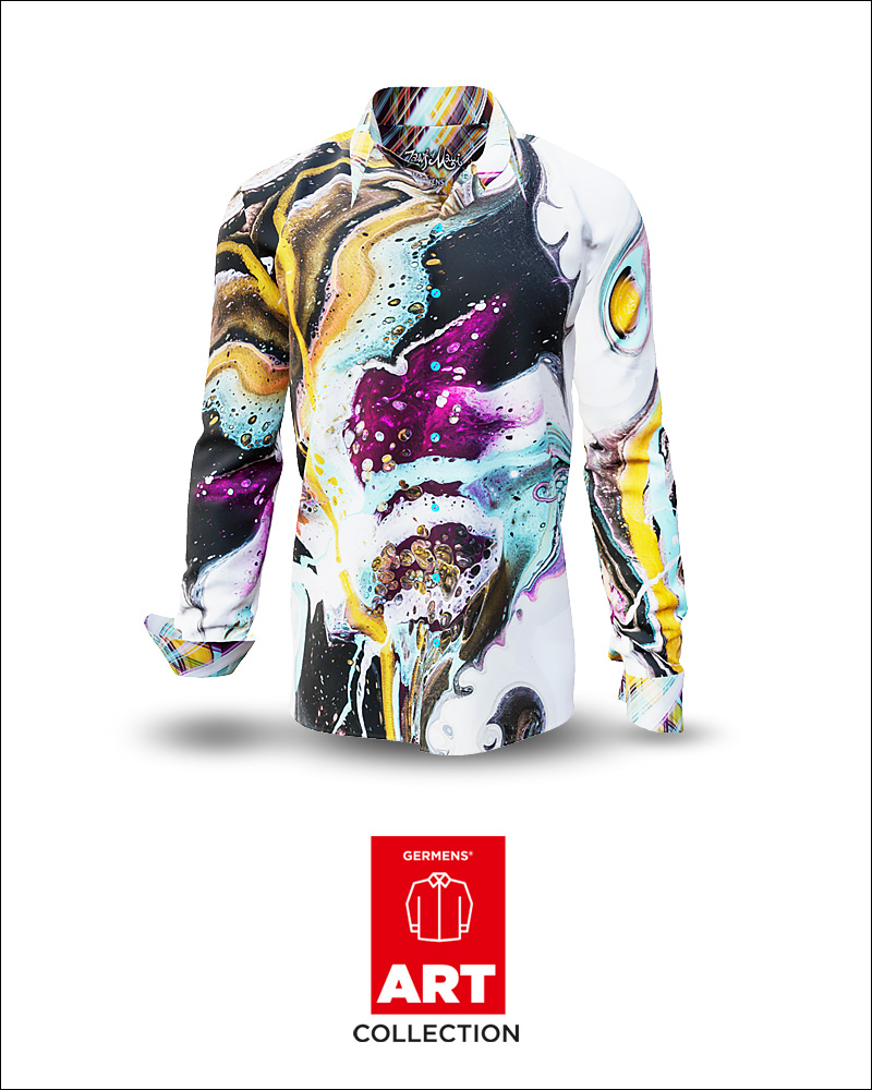 GERMENS Long Sleeve Shirts Category ART Collection