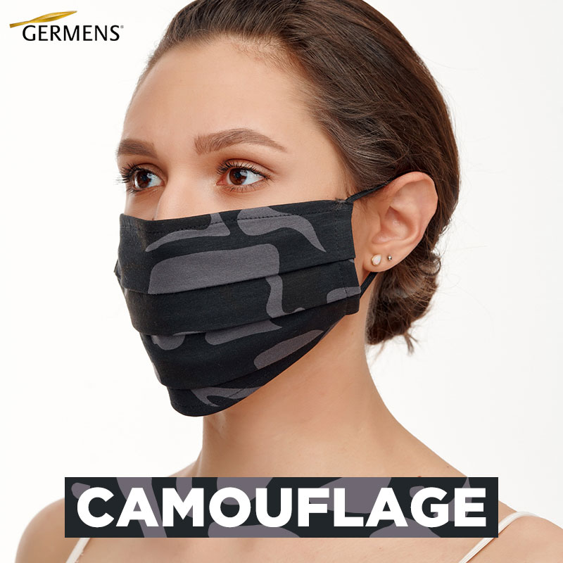 GERMENS Mouth and nose masks CAMOUFLAGE