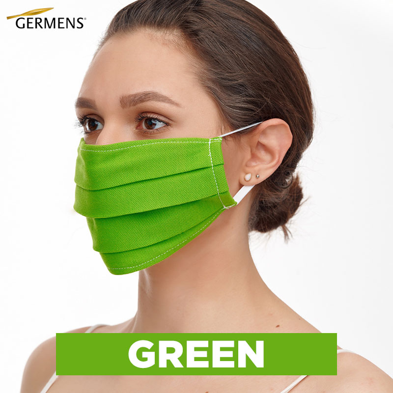 GERMENS Mouth and nose masks GREEN