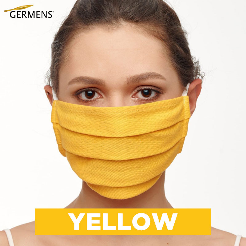 GERMENS Mouth and nose masks YELLOW