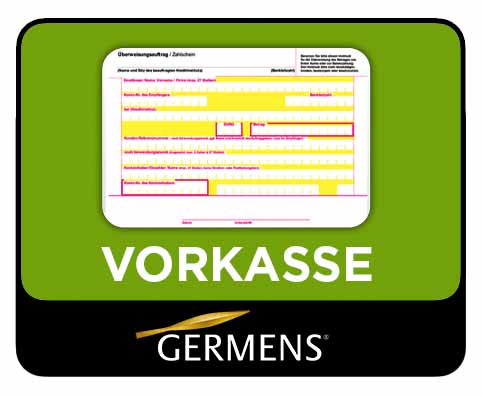 GERMENS® Zahlart Vorkasse