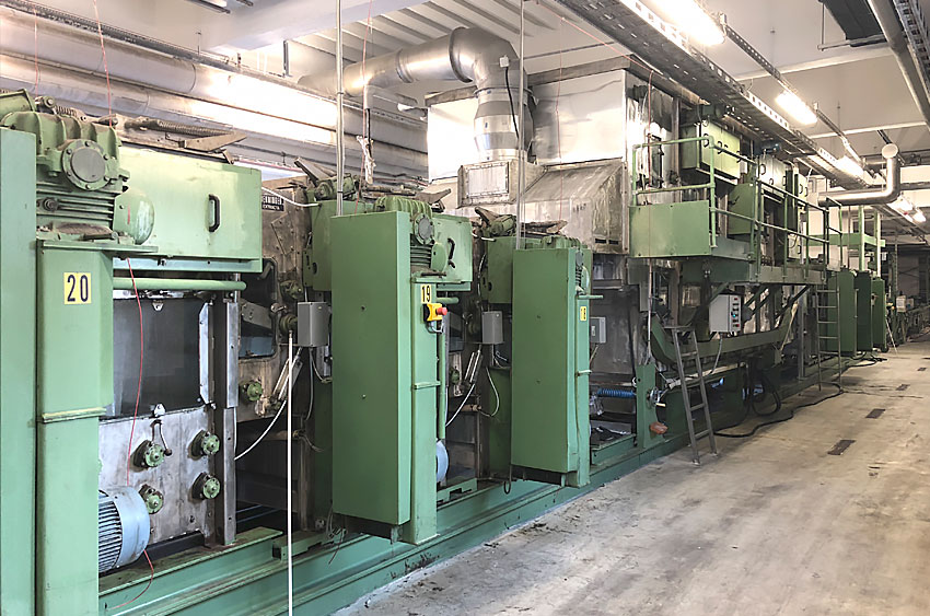 Washing machine for the raw woven cotton fabrics - cotton fabrics are the material basis for the GERMENS shirts and blouses