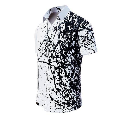 GERMENS Short-sleeved shirt SCHWARMABWEICHLER WEISS (220-1)