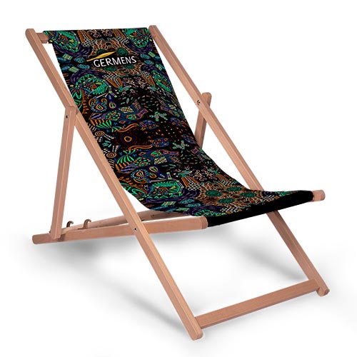 GERMENS® artchair CARROUSEL SIENA - The cool deck chair for summer