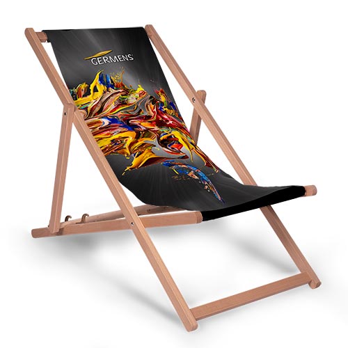 GERMENS® artchair FLYING COLORS - The cool deck chair for summer