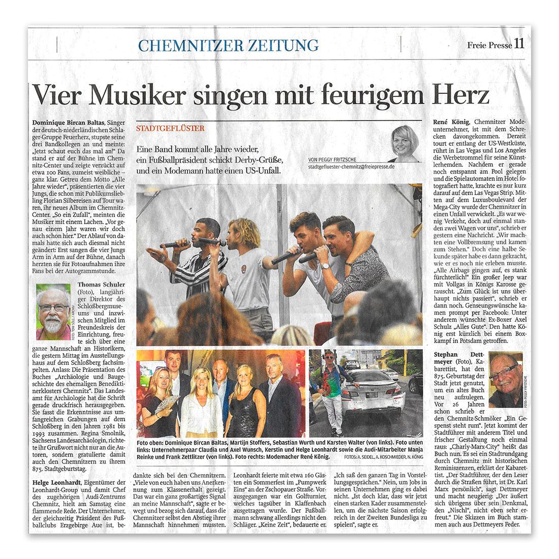 GERMENS artfashion - Freie Presse Chemnitz - 04.06.2018