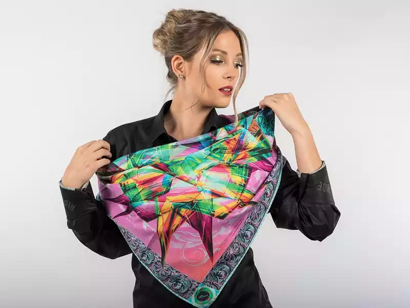 GERMENS ladies' silk scarves