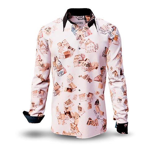 GERMENS Long-sleeved shirt HOUSES (239)