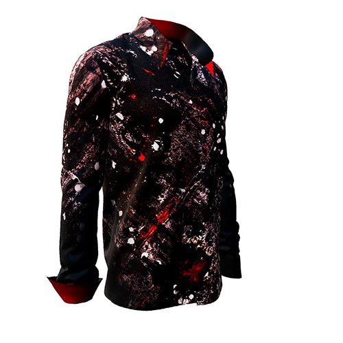GERMENS Long-sleeved shirt NACHTFUNKELN (266)