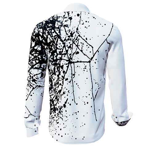 GERMENS Long sleeve shirt SCHWARMABWEICHLER WEISS (220-1)