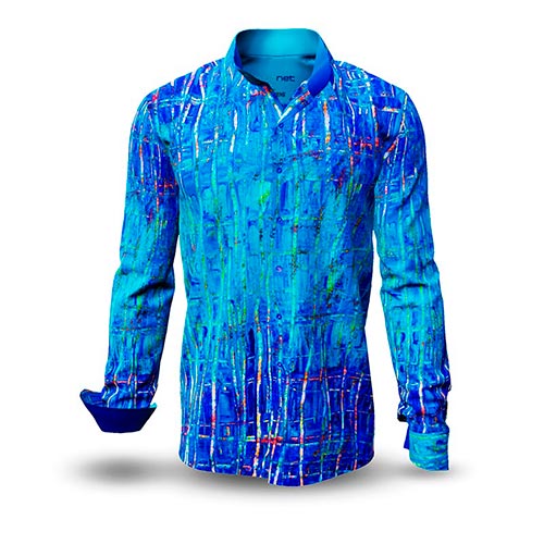 GERMENS Long-sleeved shirt BLUENET (273)