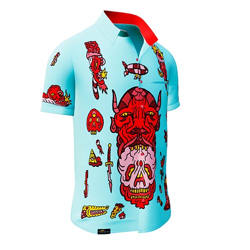 GERMENS Short-sleeved shirt FLASH (237)