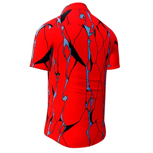 GERMENS Short-sleeved shirt ROTER FELS (240)