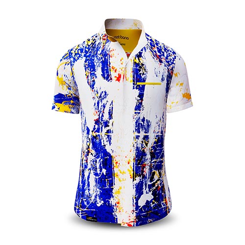 GERMENS Short-sleeved shirt NOTIBANA (238)